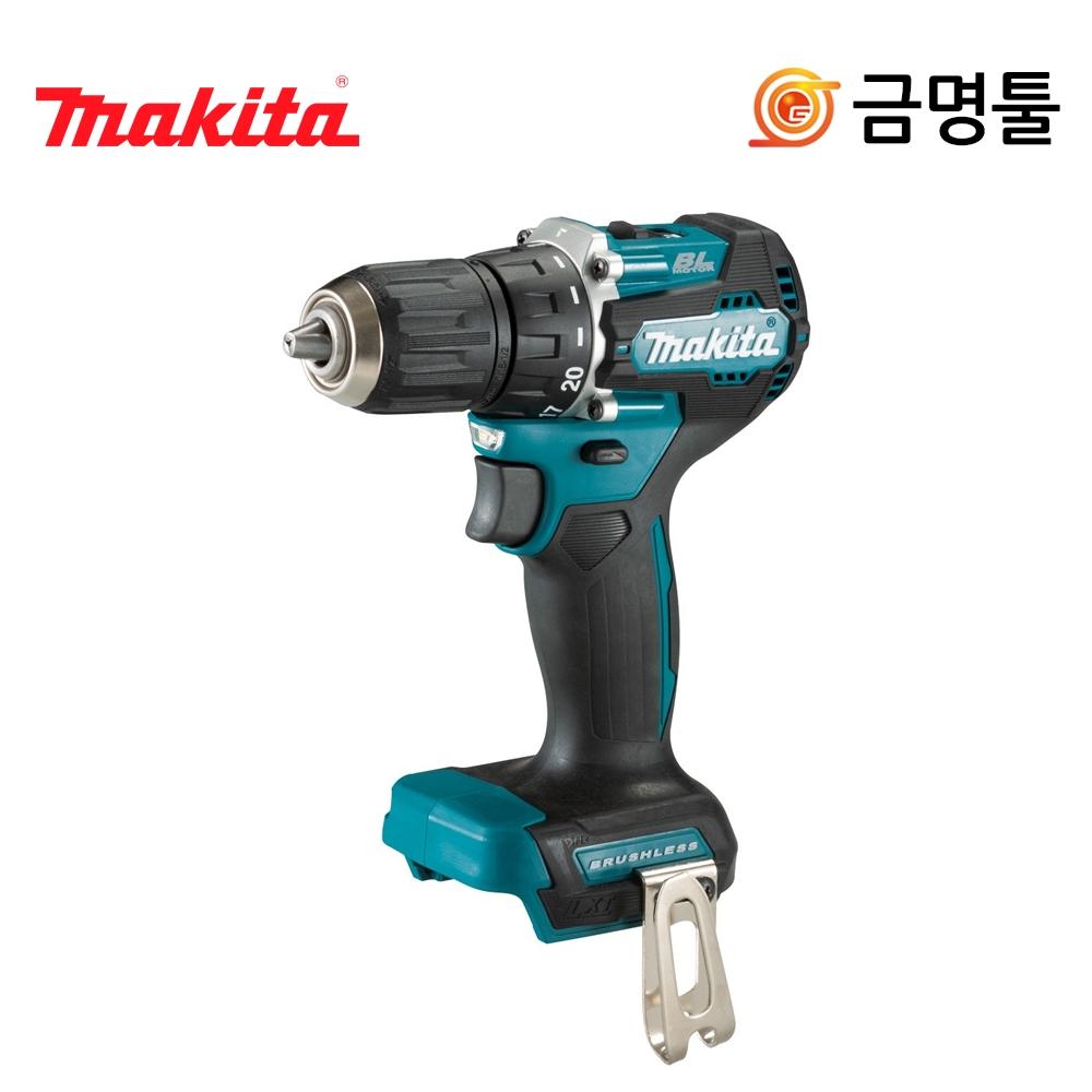Зарядная дрель Makida DDF487Z, основной блок 18 В, двигатель BL, 2-скоростная дрель с контролем скорости + работа водителя, компактный тип