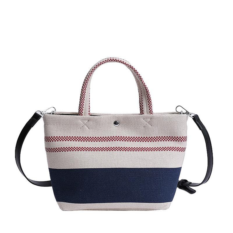 Bag women s large-capacity woven splicing contrasting color bucket bag fashionable versatile striped women s shoulder messenger bag
Bag women s large-capacity woven splicing contrasting color bucket bag fashionable versatile striped women s shoulder messenger bag