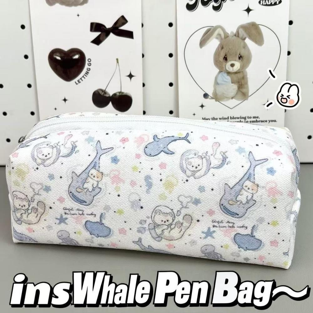 Ins Style Simple Black Bow Pencil Case Large Capacity Pencil Storage Bag Cosmetic Bag Stationery Organizer Pencilcase Trousse синий
Ins Style Simple Black Bow Pencil Case Large Capacity Pencil Storage Bag Cosmetic Bag Stationery Organizer Pencilcase Trousse синий