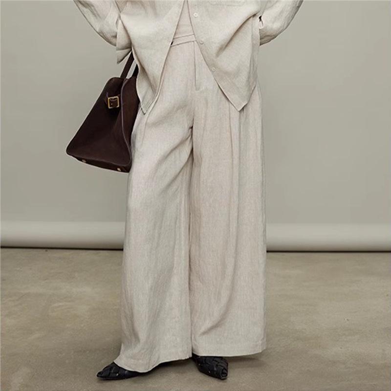 2026 Chic White Linen Set: Sun Protection Shirt & Casual Pants XL
2026 Chic White Linen Set: Sun Protection Shirt & Casual Pants XL