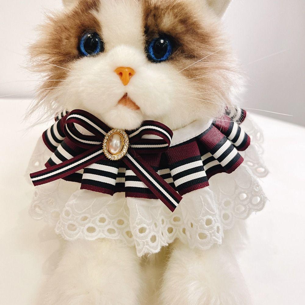 Bowtie Necklace Dog Bib Jewelled Pet Necktie Pet Accessories Cat Lace Collar Photograph XS жовтий
Bowtie Necklace Dog Bib Jewelled Pet Necktie Pet Accessories Cat Lace Collar Photograph XS жовтий