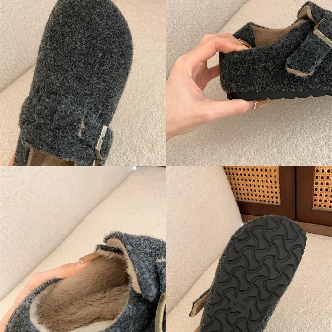 Внутренняя часть усилена, Mori Birkenstocks на толстой подошве, женские однопедальные туфли из бархата и хлопка, пушистые туфли 35 темно-коричневого
Внутренняя часть усилена, Mori Birkenstocks на толстой подошве, женские однопедальные туфли из бархата и хлопка, пушистые туфли 35 темно-коричневого