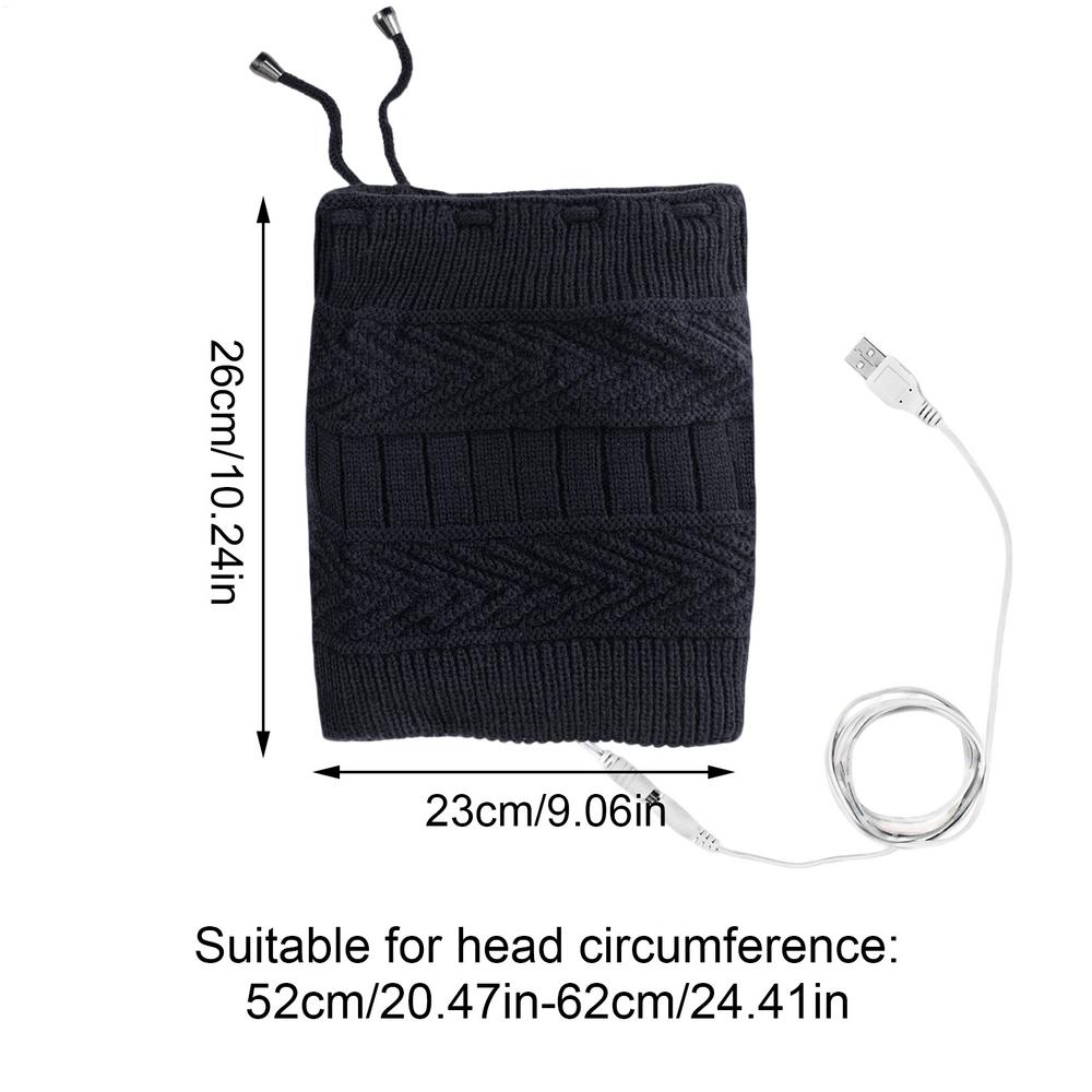 Smart Heated Winter Hat 2-in-1 USB Powered Beanie & Scarf Gift For Men Women, Cold Weather, Camping Hiking Ski Travel чорний
Smart Heated Winter Hat 2-in-1 USB Powered Beanie & Scarf Gift For Men Women, Cold Weather, Camping Hiking Ski Travel чорний
