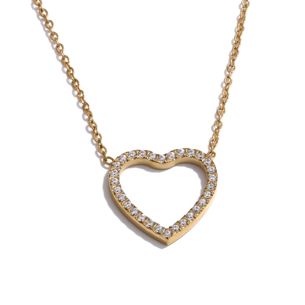 Yhpup 2025 Valentine s Day Gift Bling Cubic Zirconia Hollow Heat Love Necklace Pendant Women Stainless Steel Romantic Jewelry
Yhpup 2025 Valentine s Day Gift Bling Cubic Zirconia Hollow Heat Love Necklace Pendant Women Stainless Steel Romantic Jewelry