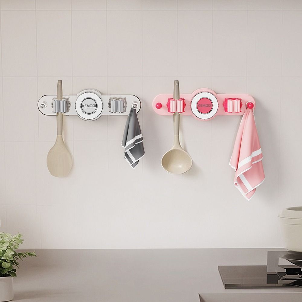 Plastic Suction Cup Mop Holder Wall-Mounted Broom Storage Rack Multifunctional Mop Clamp Bathroom
Plastic Suction Cup Mop Holder Wall-Mounted Broom Storage Rack Multifunctional Mop Clamp Bathroom