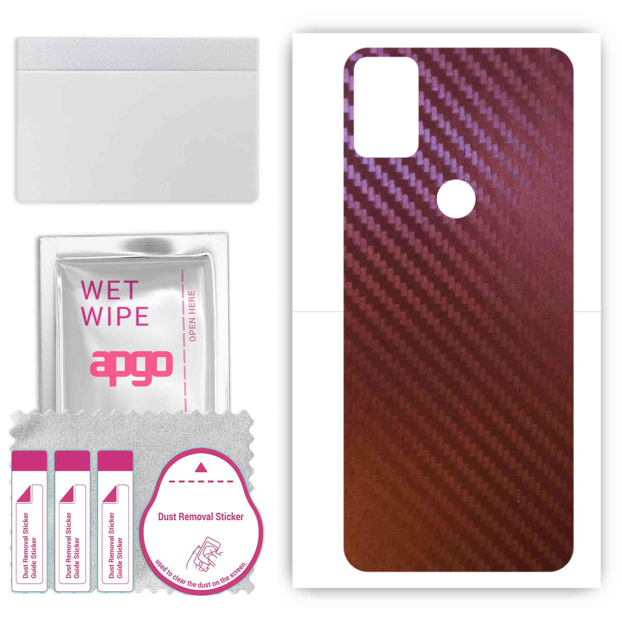 apgo skin sticker film foil vinyl for the BACK compatible with Alcatel 3x, scratch-resistant, easy to install - Carbon Chameleon CAKA5
apgo skin sticker film foil vinyl for the BACK compatible with Alcatel 3x, scratch-resistant, easy to install - Carbon Chameleon CAKA5
