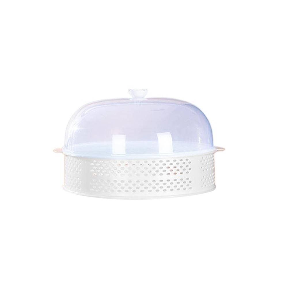 Новый многослойный поднос для хранения продуктов с крышкой, кухонный инструмент, корзина для сушки, полая пластиковая крышка для овощей, бытовой
Новый многослойный поднос для хранения продуктов с крышкой, кухонный инструмент, корзина для сушки, полая пластиковая крышка для овощей, бытовой