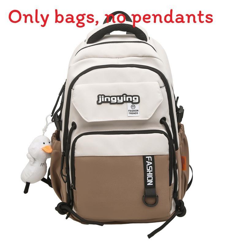 Вместительный рюкзак и наплечная сумка с цветными блоками и буквенным декором Backpack хаки
Вместительный рюкзак и наплечная сумка с цветными блоками и буквенным декором Backpack хаки