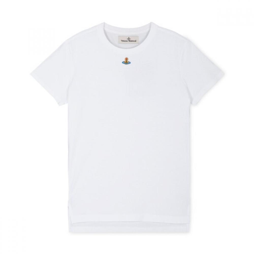Vivienne WeStwood Женская футболка с коротким рукавом S Orb Peru белого цвета 3g010017 J001m A401 M
Vivienne WeStwood Женская футболка с коротким рукавом S Orb Peru белого цвета 3g010017 J001m A401 M