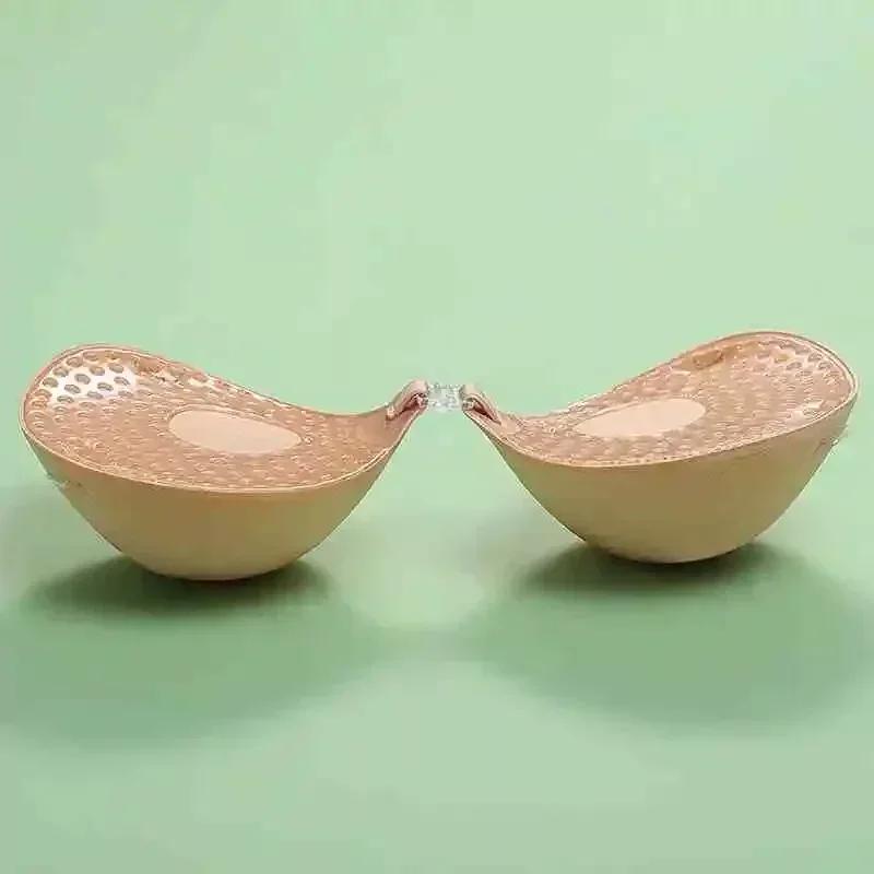 Sexy Women Breathable Adhesive Bra Thicken 5cm Silicone Nipple Tape Front Push Up Bra Invisible Strapless Chest Sticker A cup
Sexy Women Breathable Adhesive Bra Thicken 5cm Silicone Nipple Tape Front Push Up Bra Invisible Strapless Chest Sticker A cup