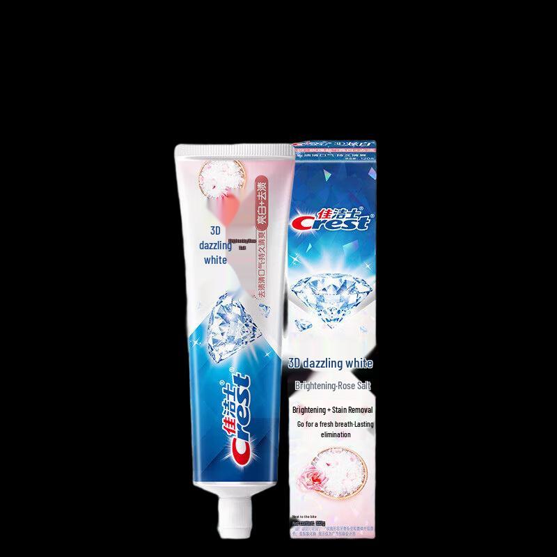 Crest 3D White Radiant Rose Salt Toothpaste
Crest 3D White Radiant Rose Salt Toothpaste