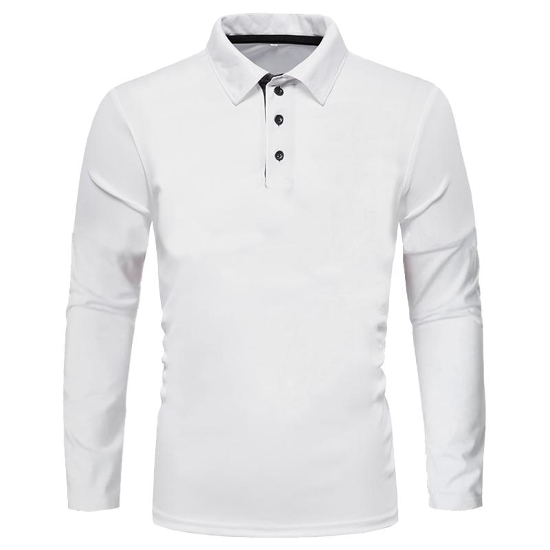 Весенне-осенняя новая модная рубашка-поло Slim Fit, мужская повседневная деловая рубашка-поло.
Весенне-осенняя новая модная рубашка-поло Slim Fit, мужская повседневная деловая рубашка-поло.