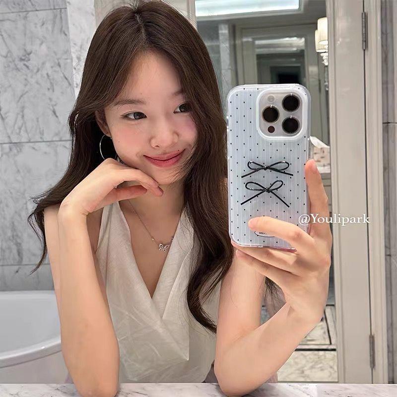 Korea Fashion Blue Polka Dot Bow Phone Case For iPhone 16 15 14 12 13 11ProMax Mini Pro XR XS 7 8Plus Anti Drop Protective Cover For iPhone 13
Korea Fashion Blue Polka Dot Bow Phone Case For iPhone 16 15 14 12 13 11ProMax Mini Pro XR XS 7 8Plus Anti Drop Protective Cover For iPhone 13