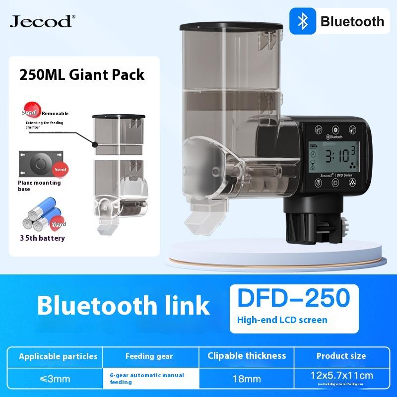 jebao jecod акваріумний Bluetooth-годувач 250 мл 500 мл інтелектуальний з таймером корм для декоративних риб черепах акваріум No battery
jebao jecod акваріумний Bluetooth-годувач 250 мл 500 мл інтелектуальний з таймером корм для декоративних риб черепах акваріум No battery