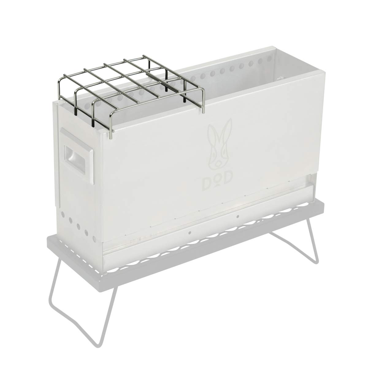 DOD Mechamoe Fire Exclusive Option Mechamoe Fire Trivet QG3-853-SL Silver (Approx.) W17 x D15cm x H4.5cm 
DOD Mechamoe Fire Exclusive Option Mechamoe Fire Trivet QG3-853-SL Silver (Approx.) W17 x D15cm x H4.5cm