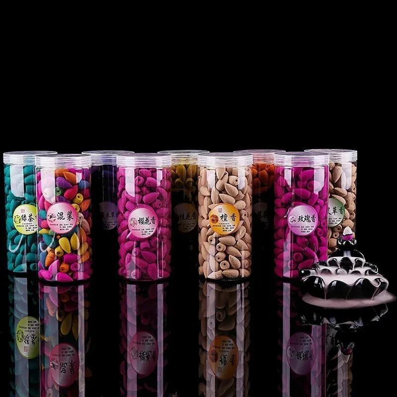 Около 200 шт. в пластиковой коробке, смешанные конусы для благовоний с обратным потоком, сандаловое дерево, жасмин, роза, дымовой конус, башня для благовоний, пуля Sandalwood
Около 200 шт. в пластиковой коробке, смешанные конусы для благовоний с обратным потоком, сандаловое дерево, жасмин, роза, дымовой конус, башня для благовоний, пуля Sandalwood