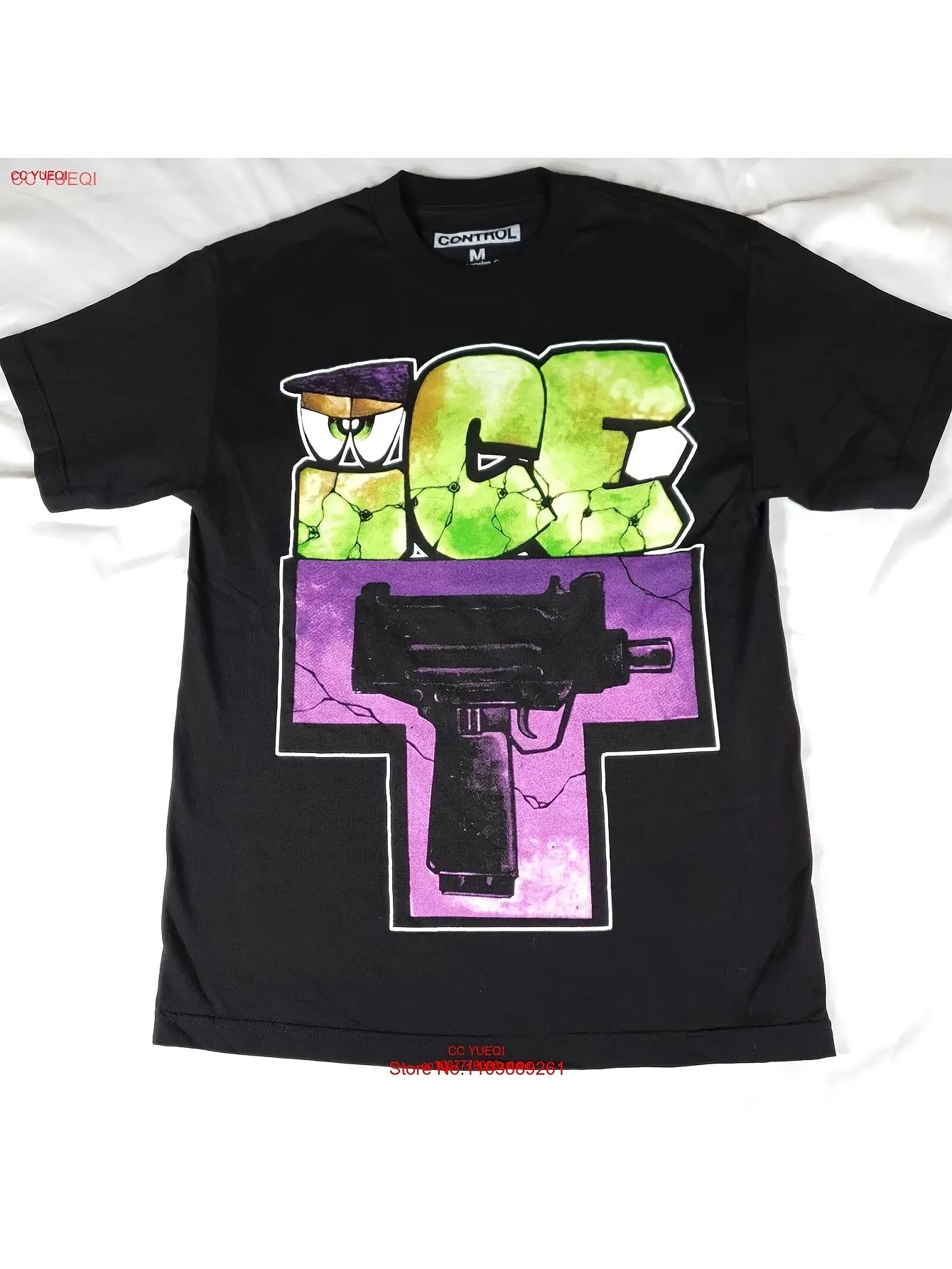 Ice-T Rhyme Syndicate Productions Men s Control Los Angeles Graphic T-Shirt - Iconic Logo & Ice-T Signature Graffiti Street Art S
Ice-T Rhyme Syndicate Productions Men s Control Los Angeles Graphic T-Shirt - Iconic Logo & Ice-T Signature Graffiti Street Art S