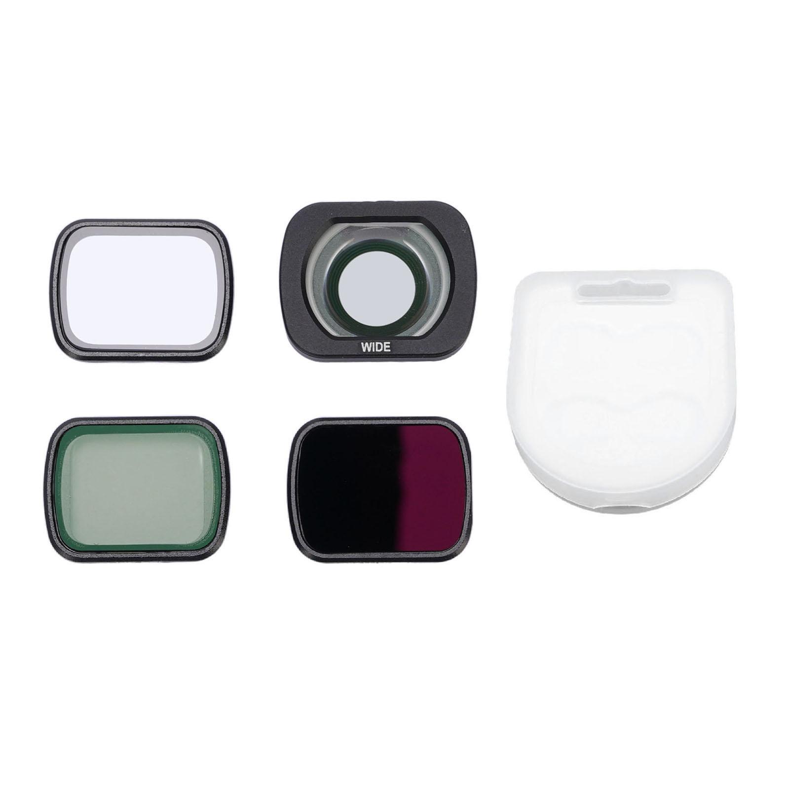 4PCS ND CPL Filter Set Aluminum Alloy HD Optical Glass ND128 NIGHT CPL Wide Angle Drone Lens
4PCS ND CPL Filter Set Aluminum Alloy HD Optical Glass ND128 NIGHT CPL Wide Angle Drone Lens