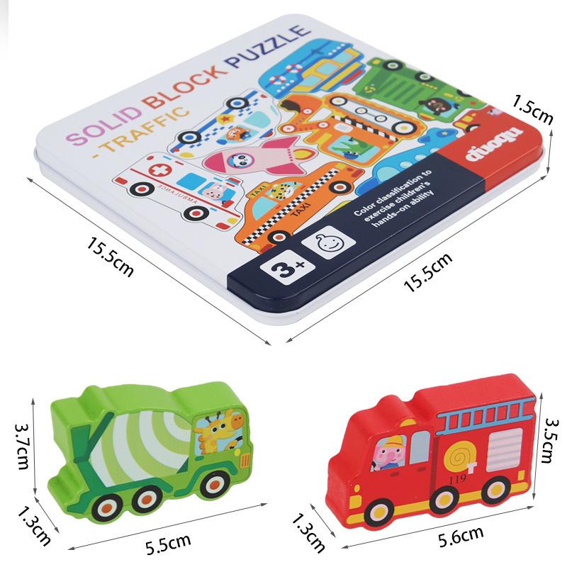 Cartoon traffic animal three-dimensional puzzle puzzle wooden, children s and babies wooden early education educational toys
Cartoon traffic animal three-dimensional puzzle puzzle wooden, children s and babies wooden early education educational toys