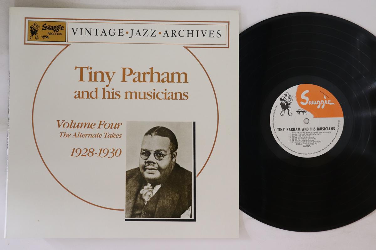 LP Record TINY PARHAM Volume Four Alternate Takes 192819 834 SWAGGIE 1985 Australia Jazz Used
LP Record TINY PARHAM Volume Four Alternate Takes 192819 834 SWAGGIE 1985 Australia Jazz Used