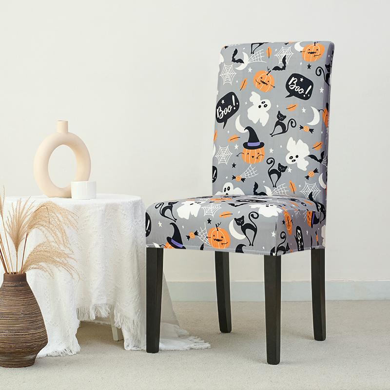 Хэллоуин Чехол на стул с тыквой Эластичные чехлы на обеденные стулья Чехлы на сиденья Грязеотталкивающие Моющиеся для вечеринки, банкета, отеля, кухни 1pc chair cover
Хэллоуин Чехол на стул с тыквой Эластичные чехлы на обеденные стулья Чехлы на сиденья Грязеотталкивающие Моющиеся для вечеринки, банкета, отеля, кухни 1pc chair cover