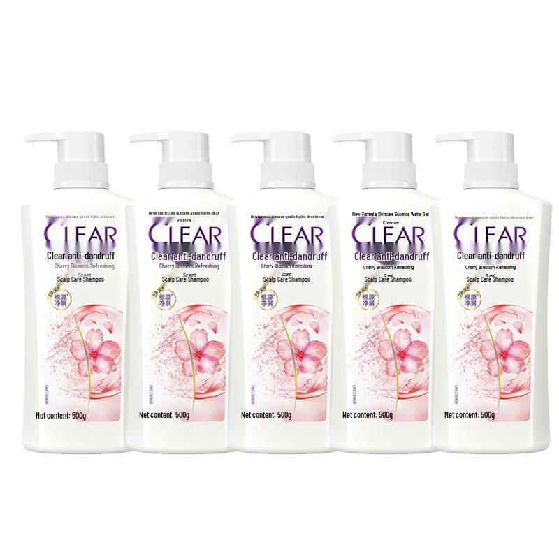 Clear Cherry Blossom Dew Anti-Dandruff Shampoo
Clear Cherry Blossom Dew Anti-Dandruff Shampoo
