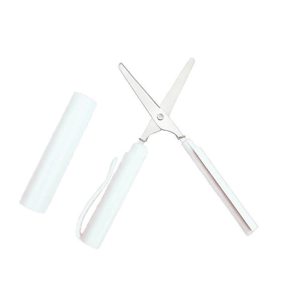 Safe DIY Multifunction Pen Shape Scissors Folding Scissors Paper-Cutting Art Tool School Office Supplies білий
Safe DIY Multifunction Pen Shape Scissors Folding Scissors Paper-Cutting Art Tool School Office Supplies білий