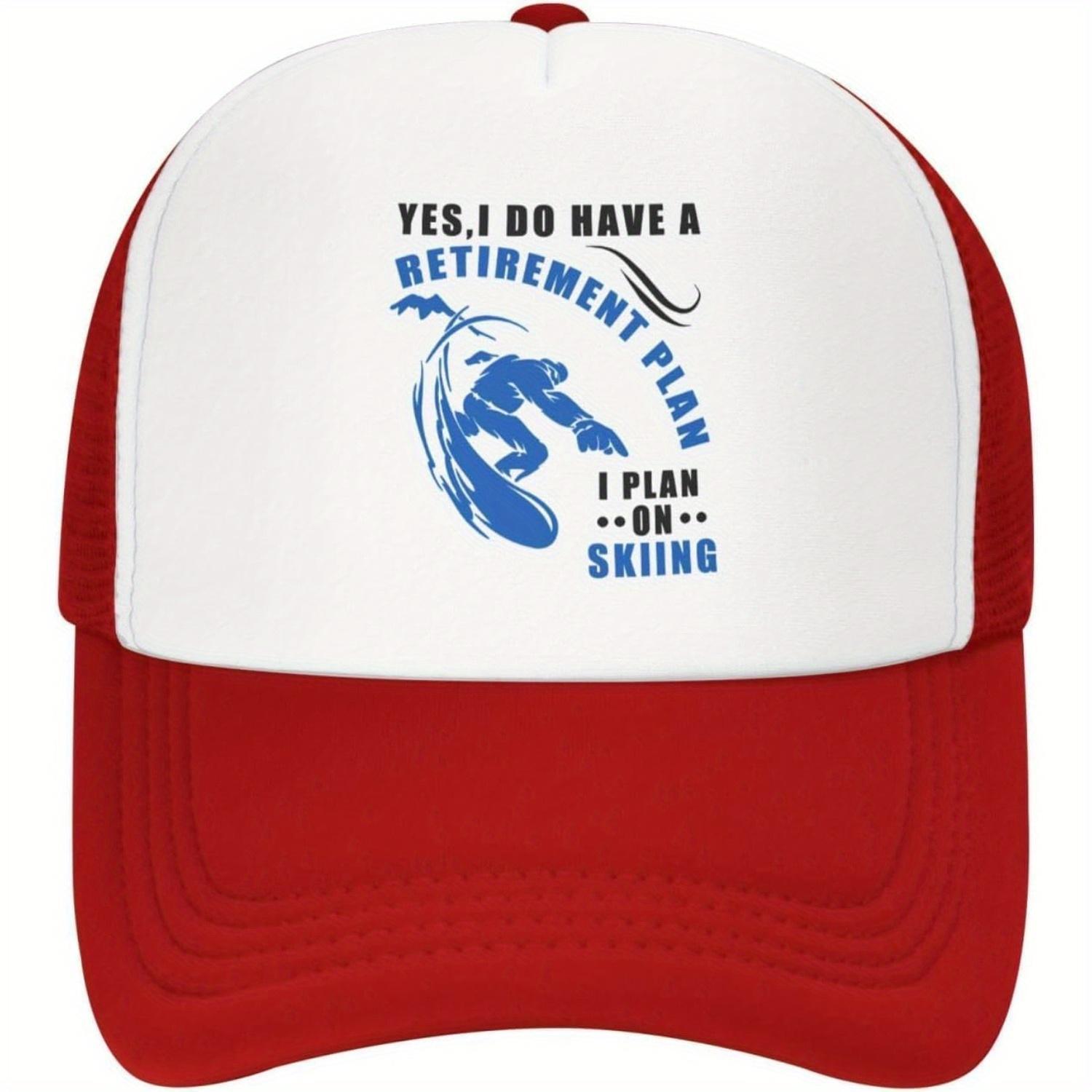 Retirement Plan Skiing Graphic Trucker Hat Breathable Mesh Baseball Cap for Adult Casual Wear One Size
Retirement Plan Skiing Graphic Trucker Hat Breathable Mesh Baseball Cap for Adult Casual Wear One Size