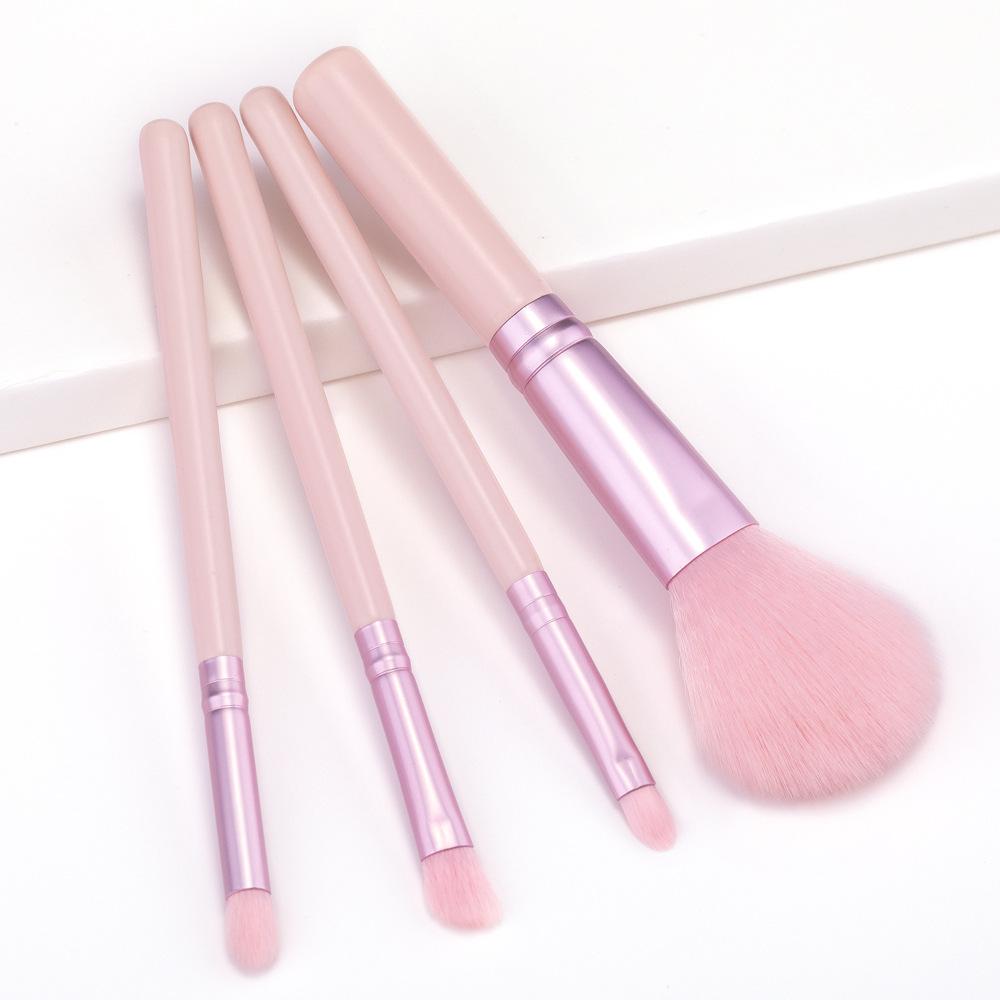 New 4 makeup brushes set Rose gold loose powder eyeshadow brush, blush brush, beginner beauty tool
New 4 makeup brushes set Rose gold loose powder eyeshadow brush, blush brush, beginner beauty tool