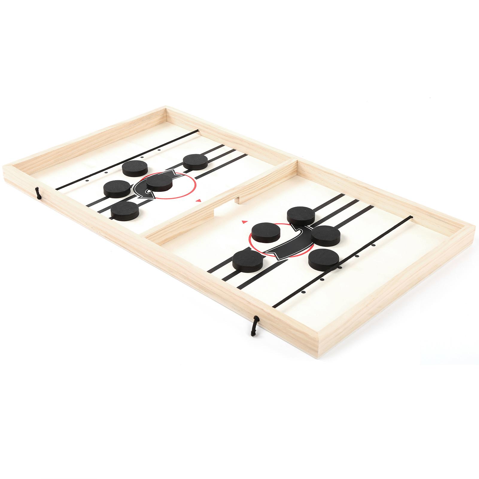 Fast Sling Puck Game Table Desktop Battle 2 in 1 Ice Hockey Game 2 in 1 Ice Hockey Toy 53x28.8x2.5cm/20.9x11.3x1in
Fast Sling Puck Game Table Desktop Battle 2 in 1 Ice Hockey Game 2 in 1 Ice Hockey Toy 53x28.8x2.5cm/20.9x11.3x1in