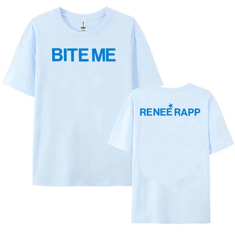 Reneé Rapp Bite Me T-shirt Short Sleeve Cotton O-neck Tshirts for Female Summer Casual 2025 NEW Album T Shirt Graphic Clothing XXL білий
Reneé Rapp Bite Me T-shirt Short Sleeve Cotton O-neck Tshirts for Female Summer Casual 2025 NEW Album T Shirt Graphic Clothing XXL білий