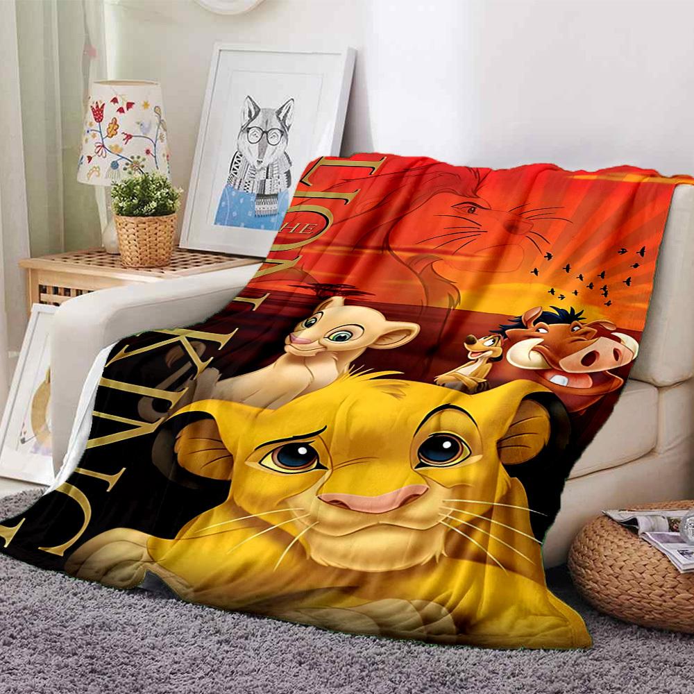 1pc Lion King Blanket Lightweight Flannel Throw for Sofa Bed Travel Camping Livingroom Office Couch Chair 1148KK 80cmx120cm(31inx47in)
1pc Lion King Blanket Lightweight Flannel Throw for Sofa Bed Travel Camping Livingroom Office Couch Chair 1148KK 80cmx120cm(31inx47in)