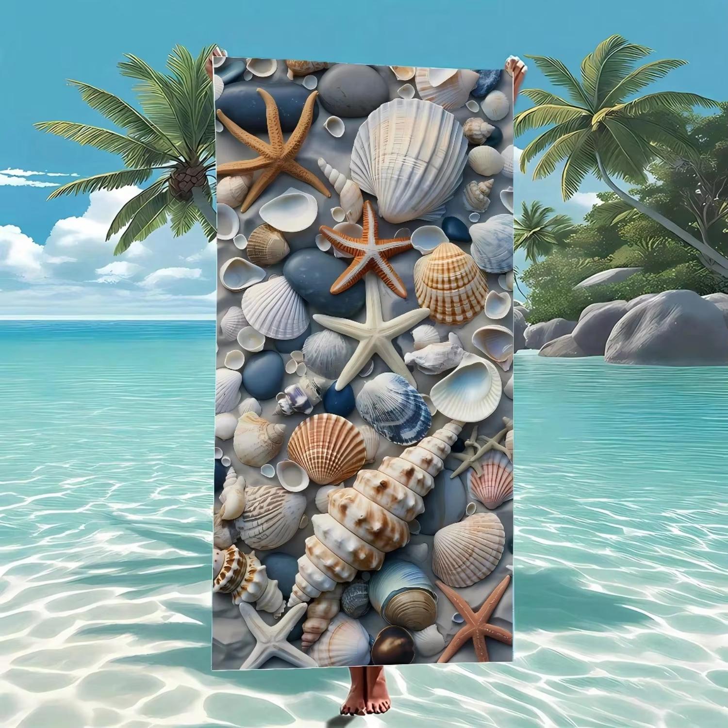 1pc Extra Large Microfiber Beach Towel, Lightweight Portable, Ideal for Beach Pool Travel Camping Swimming W40*H60(CM)
1pc Extra Large Microfiber Beach Towel, Lightweight Portable, Ideal for Beach Pool Travel Camping Swimming W40*H60(CM)