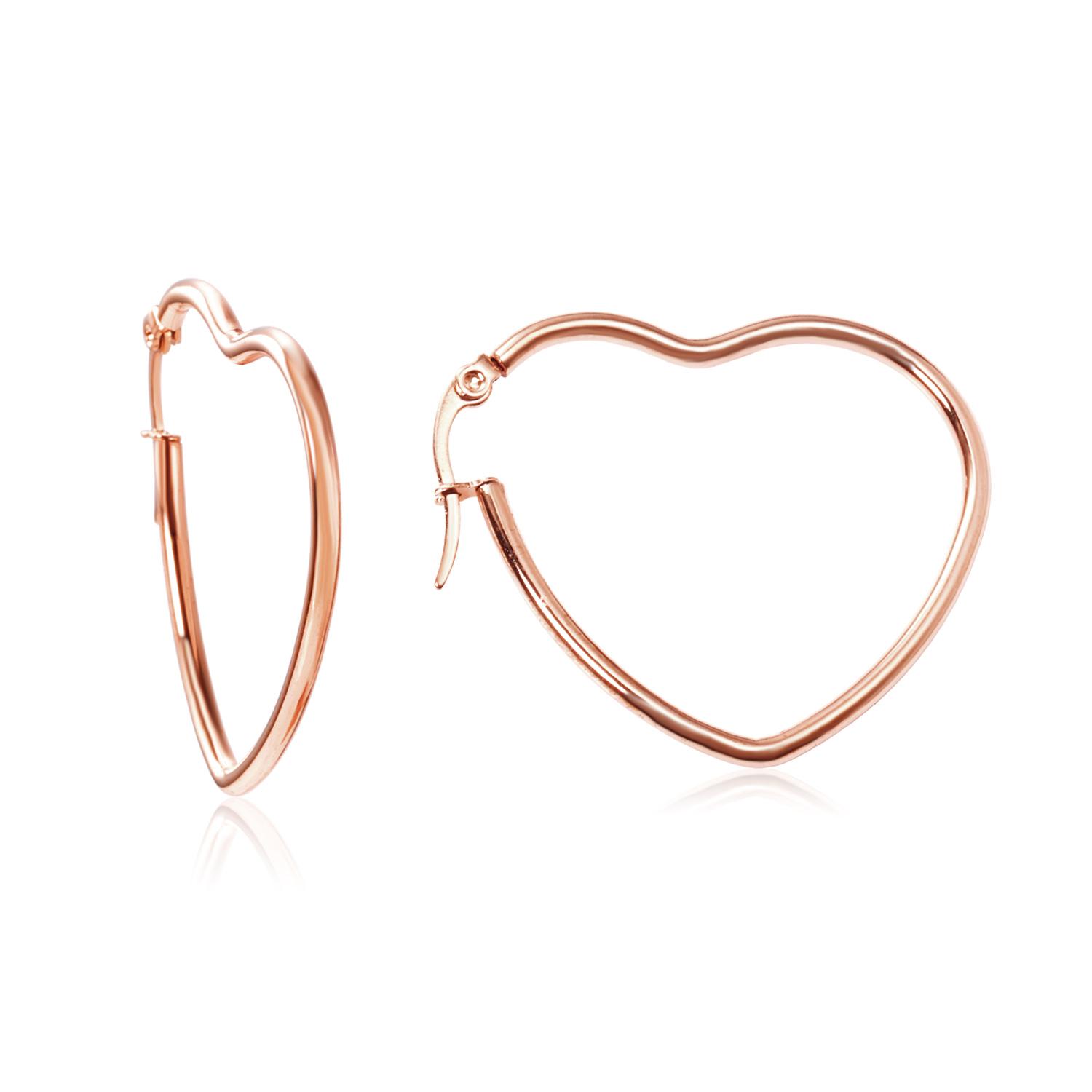 Fashionable Stainless Steel Love Earrings Personalized Light Luxury High-end Heart-shaped Earrings INS Style Girls Jewelry 20mm
Fashionable Stainless Steel Love Earrings Personalized Light Luxury High-end Heart-shaped Earrings INS Style Girls Jewelry 20mm