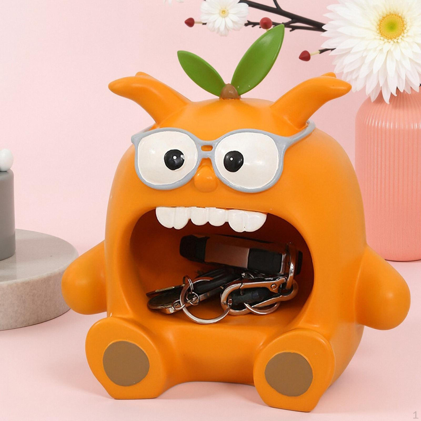 Cute Monster Key Storage Tray Sculpture Creative Home Decor Housewarming Gifts Figurine Ornament for
Cute Monster Key Storage Tray Sculpture Creative Home Decor Housewarming Gifts Figurine Ornament for