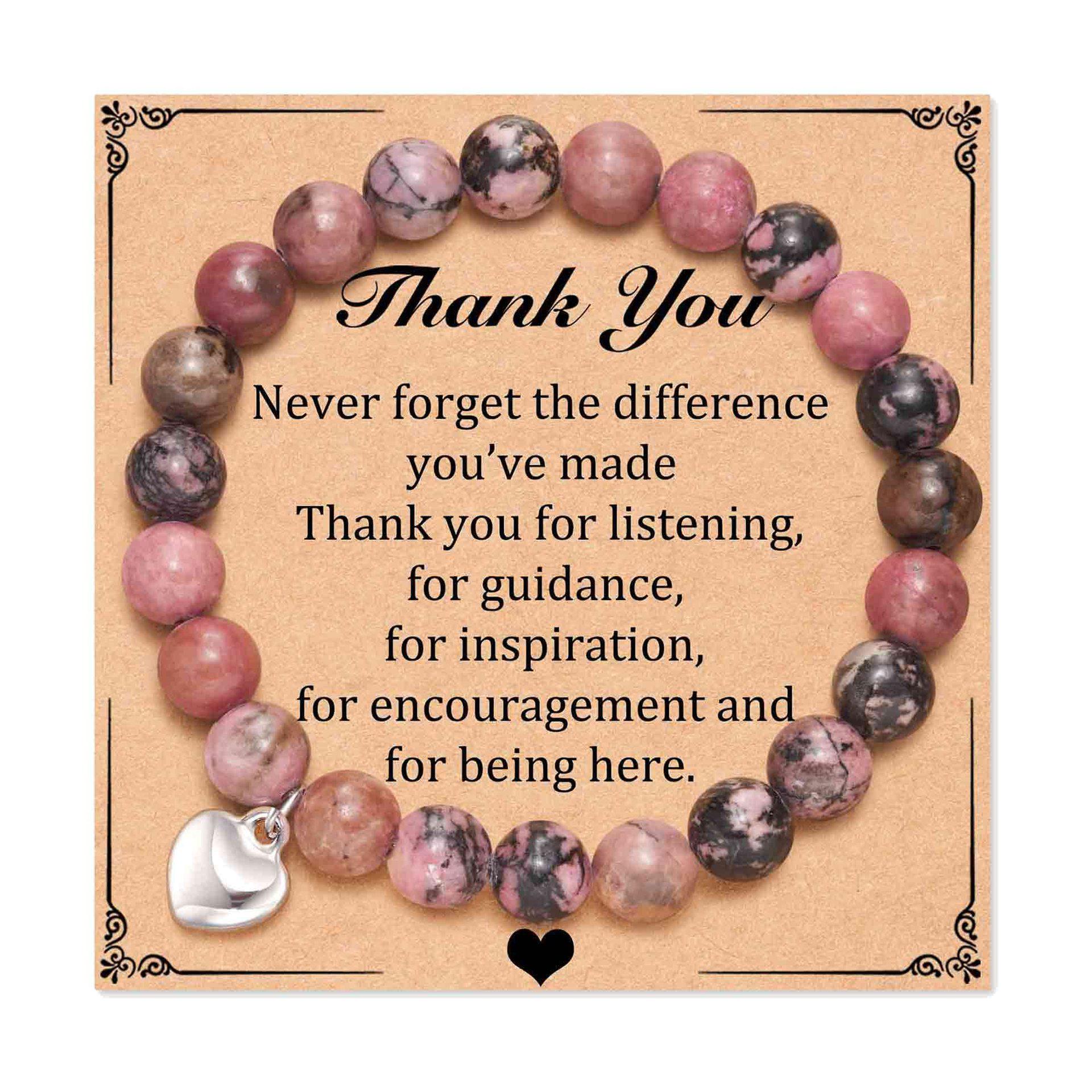 European and American Rhodochrosite Heart Beaded Bracelet - Elastic Cord Design for Women
European and American Rhodochrosite Heart Beaded Bracelet - Elastic Cord Design for Women