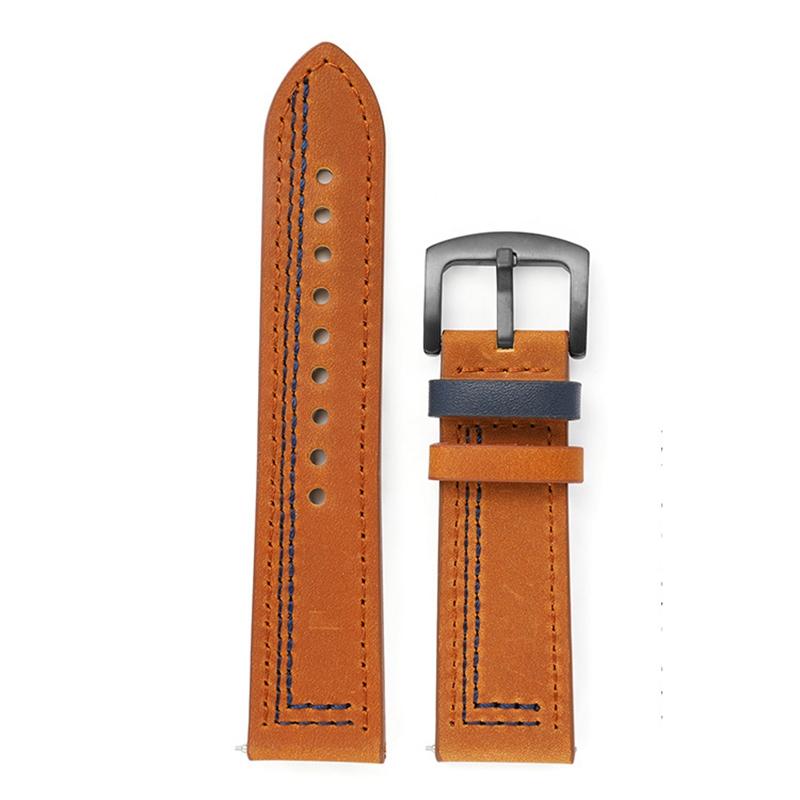 For Samsung Galaxy Watch3 41mm/Garmin Forerunner 645/Huawei Watch GT 2 42mm Watch Band 20mm Leather Strap Red/White Stitch
For Samsung Galaxy Watch3 41mm/Garmin Forerunner 645/Huawei Watch GT 2 42mm Watch Band 20mm Leather Strap Red/White Stitch