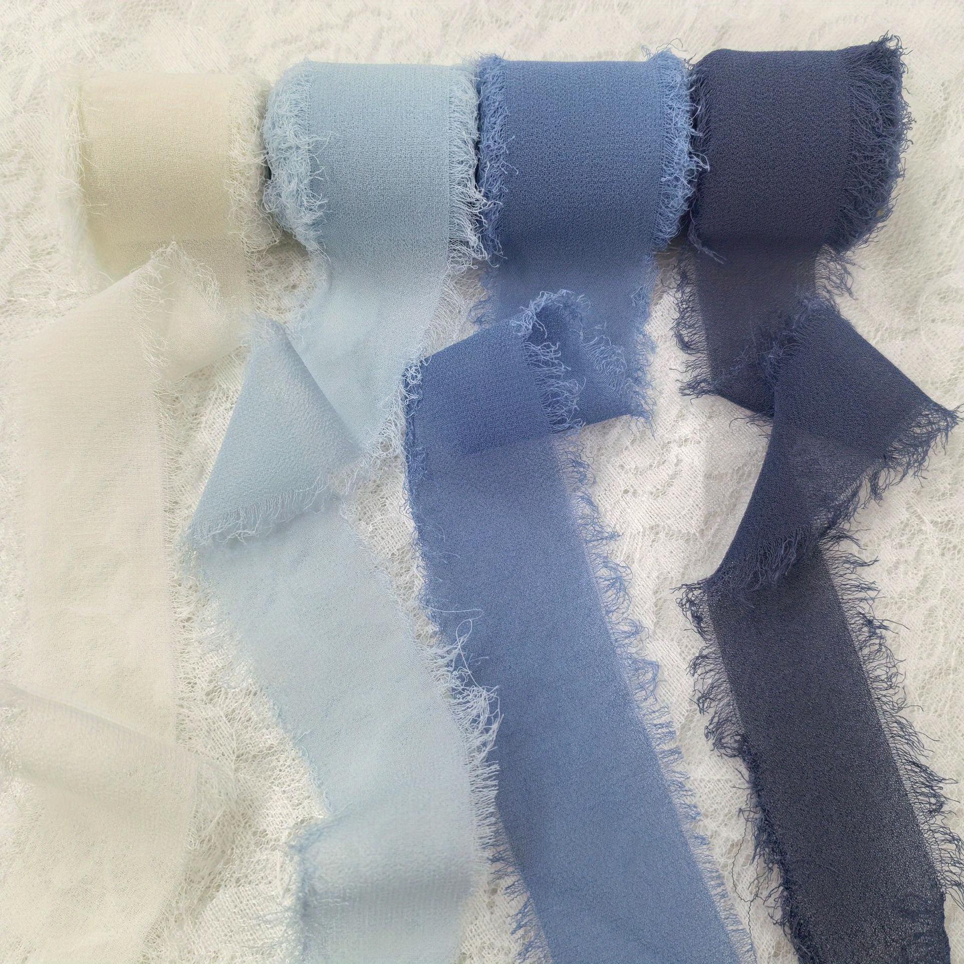 Frayed Silk Ribbon Edged Wrinkle Chiffon Handmade Ripped Wedding Party Flower Bouquet Gift Packing Decorations DIY Craft M
Frayed Silk Ribbon Edged Wrinkle Chiffon Handmade Ripped Wedding Party Flower Bouquet Gift Packing Decorations DIY Craft M