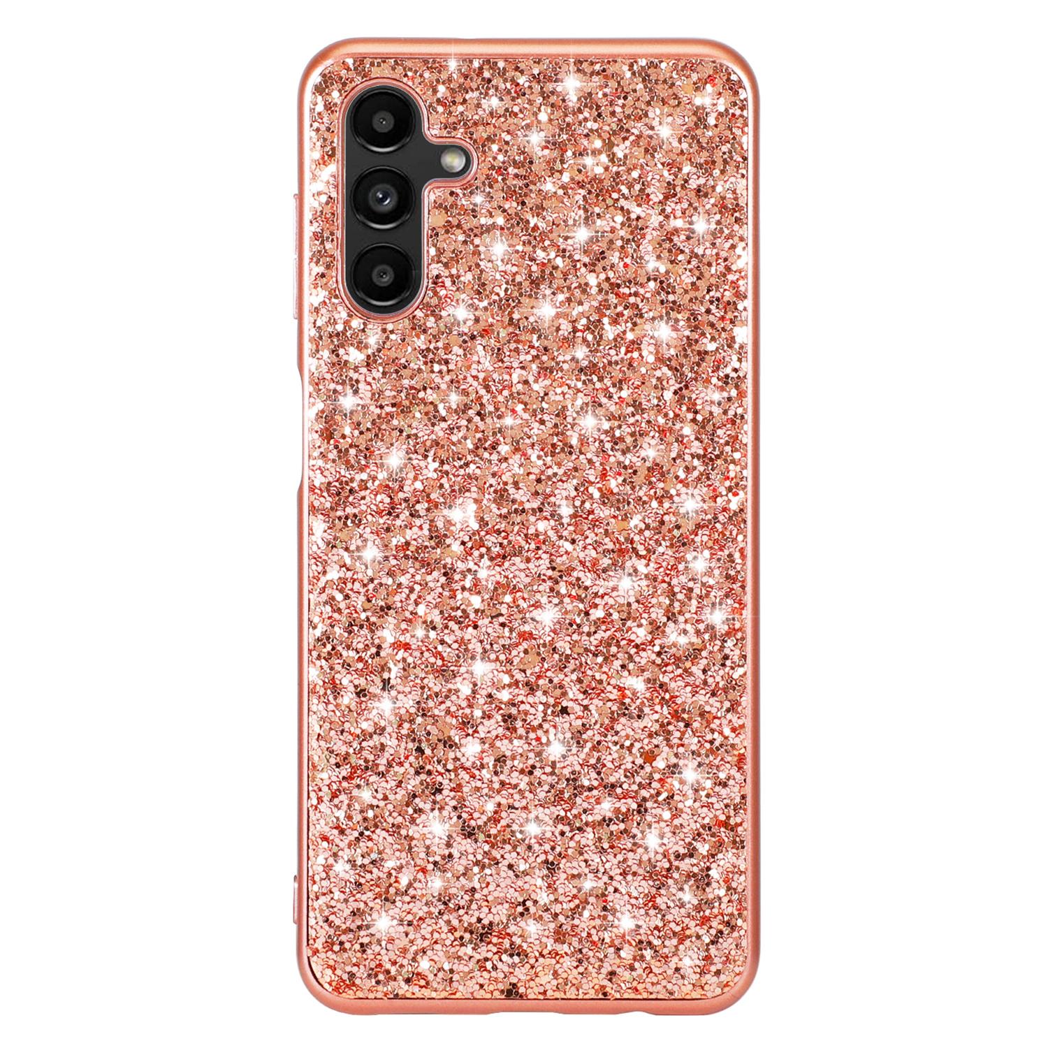 For Samsung Galaxy A54 5G Drop-proof Shiny Glitter Sequins Phone Case Electroplating TPU Frame Hard PC Back Cover Red
For Samsung Galaxy A54 5G Drop-proof Shiny Glitter Sequins Phone Case Electroplating TPU Frame Hard PC Back Cover Red