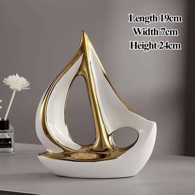 Zhaocai-Creative Love and Sailboat Shaped Ceramic Art Home Decoration Living Room Dining Table TV Cabinet Gift Light Luxury, 1Pc
Zhaocai-Creative Love and Sailboat Shaped Ceramic Art Home Decoration Living Room Dining Table TV Cabinet Gift Light Luxury, 1Pc