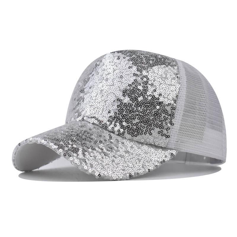 Adjustable Size Cotton Baseball Cap With Sequins For Sun Protection And Wind Resistance срібний
Adjustable Size Cotton Baseball Cap With Sequins For Sun Protection And Wind Resistance срібний