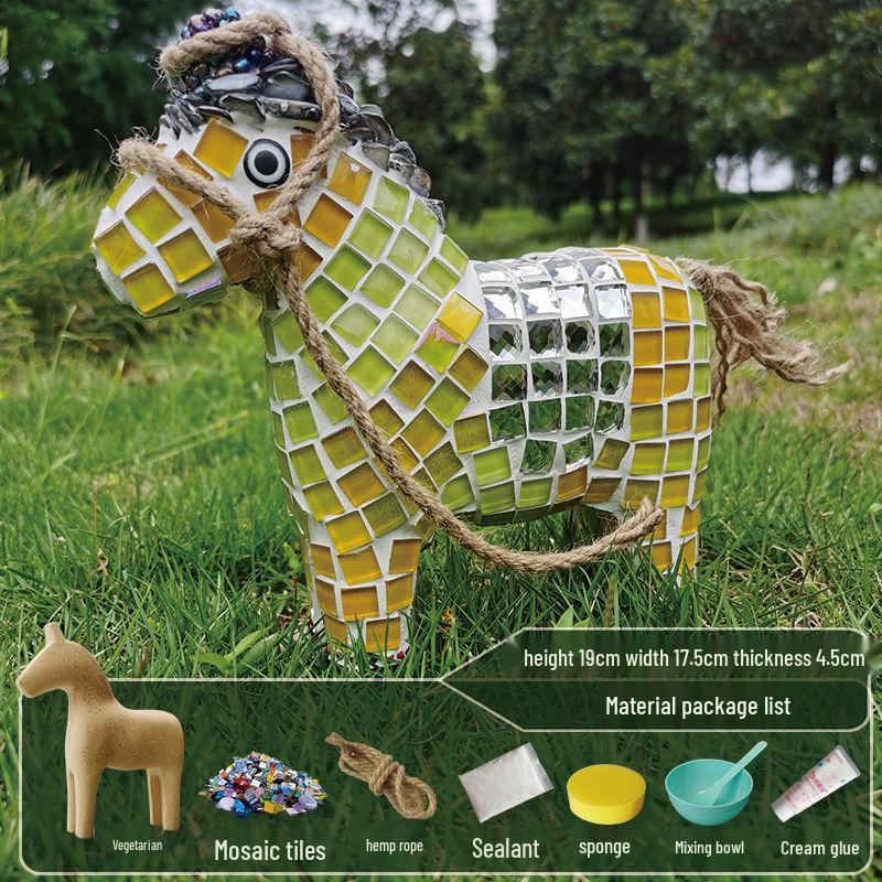 Набор для мозаики ручной работы для украшений в виде маленьких животных - Набор для детского творчества
Набор для мозаики ручной работы для украшений в виде маленьких животных - Набор для детского творчества