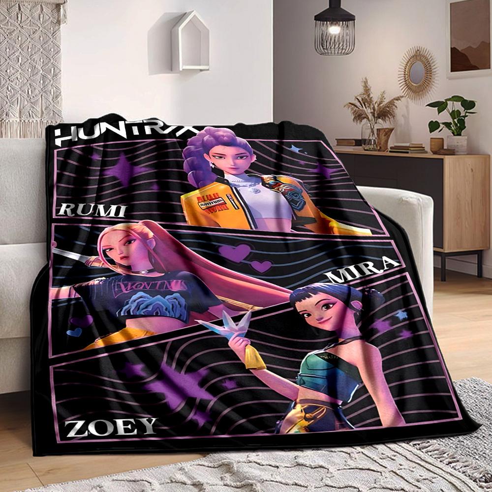 1PC Huntrix, K POP Blanket, Throw For Sofa, Bed, Travel, Camping, Livingroom, 80cm×120cm
1PC Huntrix, K POP Blanket, Throw For Sofa, Bed, Travel, Camping, Livingroom, 80cm×120cm