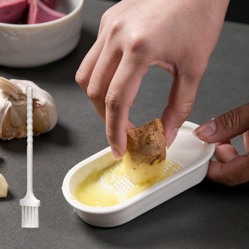 Manual Ginger Grater Ceramics Kitchen Grater Vegetable Grinding Tool Side Dish Preparation S белый
Manual Ginger Grater Ceramics Kitchen Grater Vegetable Grinding Tool Side Dish Preparation S белый