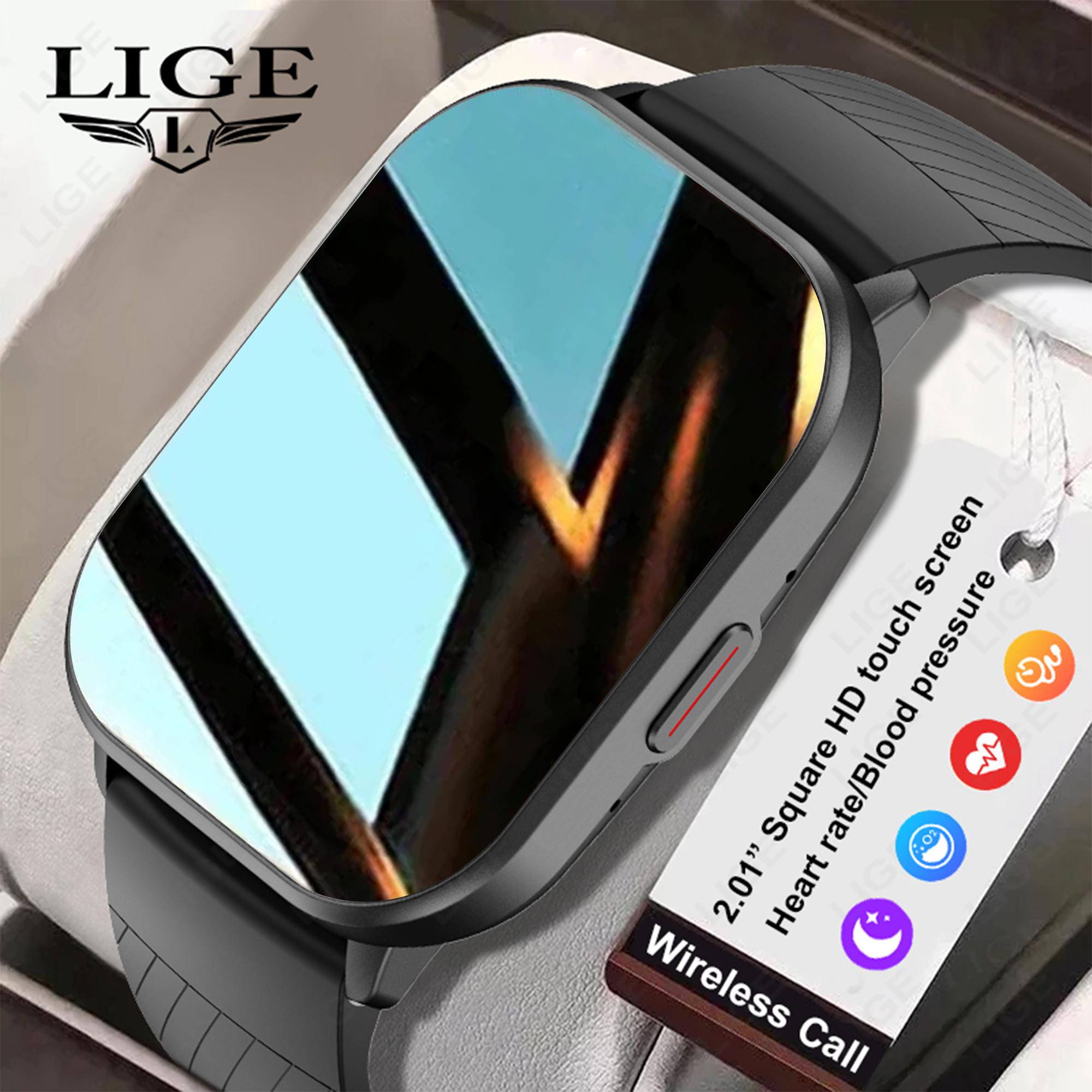 LIGE Новые Bluetooth-смарт-часы с вызовами, повседневные игры, спортивные, фитнес-водостойкие умные часы для Android iOS Silicone strap чёрный
LIGE Новые Bluetooth-смарт-часы с вызовами, повседневные игры, спортивные, фитнес-водостойкие умные часы для Android iOS Silicone strap чёрный