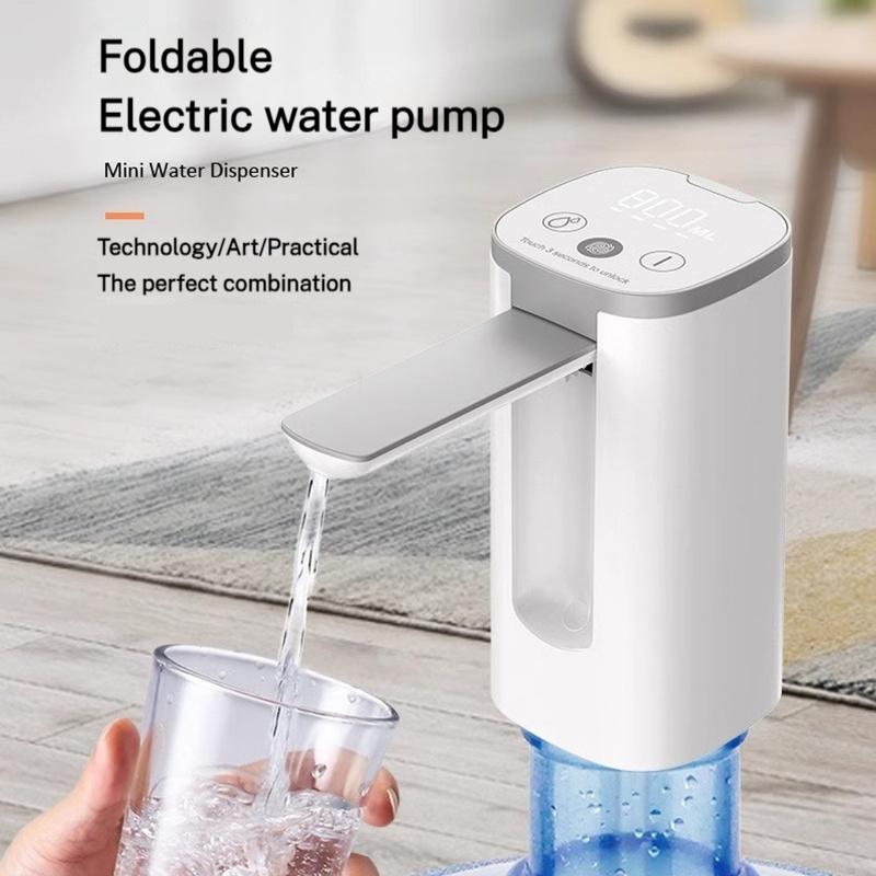 LED Display Water Dispenser Automatic Water Bottle Pump Charging Portable Electric Drinking Water Pump чорний
LED Display Water Dispenser Automatic Water Bottle Pump Charging Portable Electric Drinking Water Pump чорний