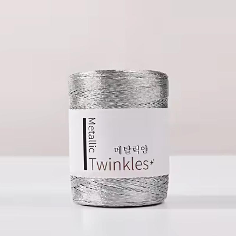 200 г/моток Металлизированная пряжа Блестящая Золотая Серебристая Шнур Нить DIY Ручная работа Вязание Крючком Сумка Кошелек Пряжа Швейные Принадлежности