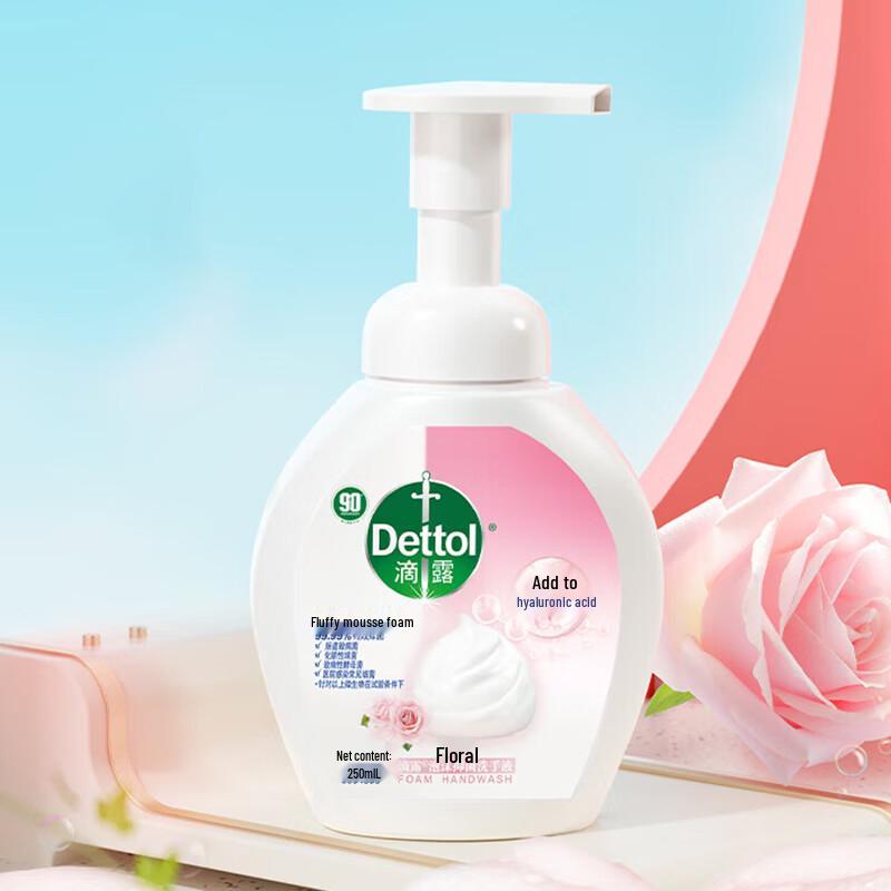 Dettol Foaming Antibacterial Hand Wash
Dettol Foaming Antibacterial Hand Wash