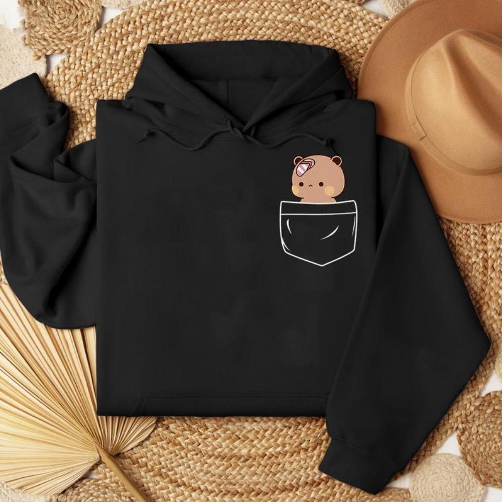 Matching Bubu Dudu Bear Pocket Couple Hoodies Anniversary Gift Clothing Cute Daily Life Fall Winter Men Women S
Matching Bubu Dudu Bear Pocket Couple Hoodies Anniversary Gift Clothing Cute Daily Life Fall Winter Men Women S