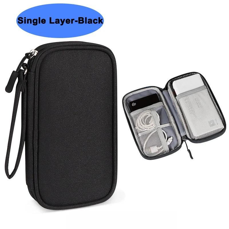 Portable Travel Organizer Double Layers Waterproof Storage for Electronics Accessories Cable Hard Disk Power Bank
Portable Travel Organizer Double Layers Waterproof Storage for Electronics Accessories Cable Hard Disk Power Bank